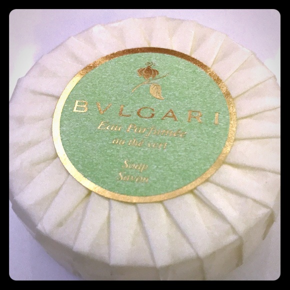 Other - (3) New Large Bvlgari Soap 2.6 oz - Green Tea Other - (3) New Large Bvlgari Soap 2.6 oz - Green Tea